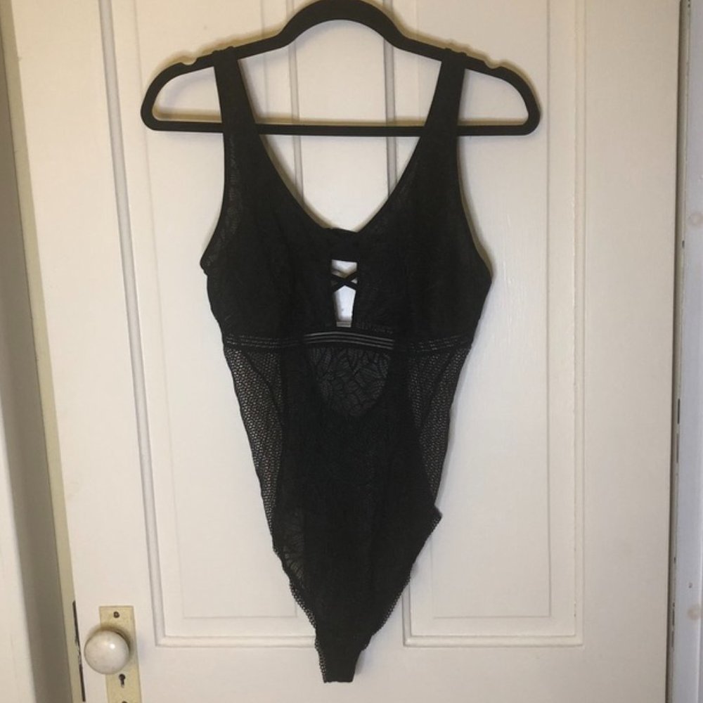 Gilligan & O'Malley Mesh Bodysuit